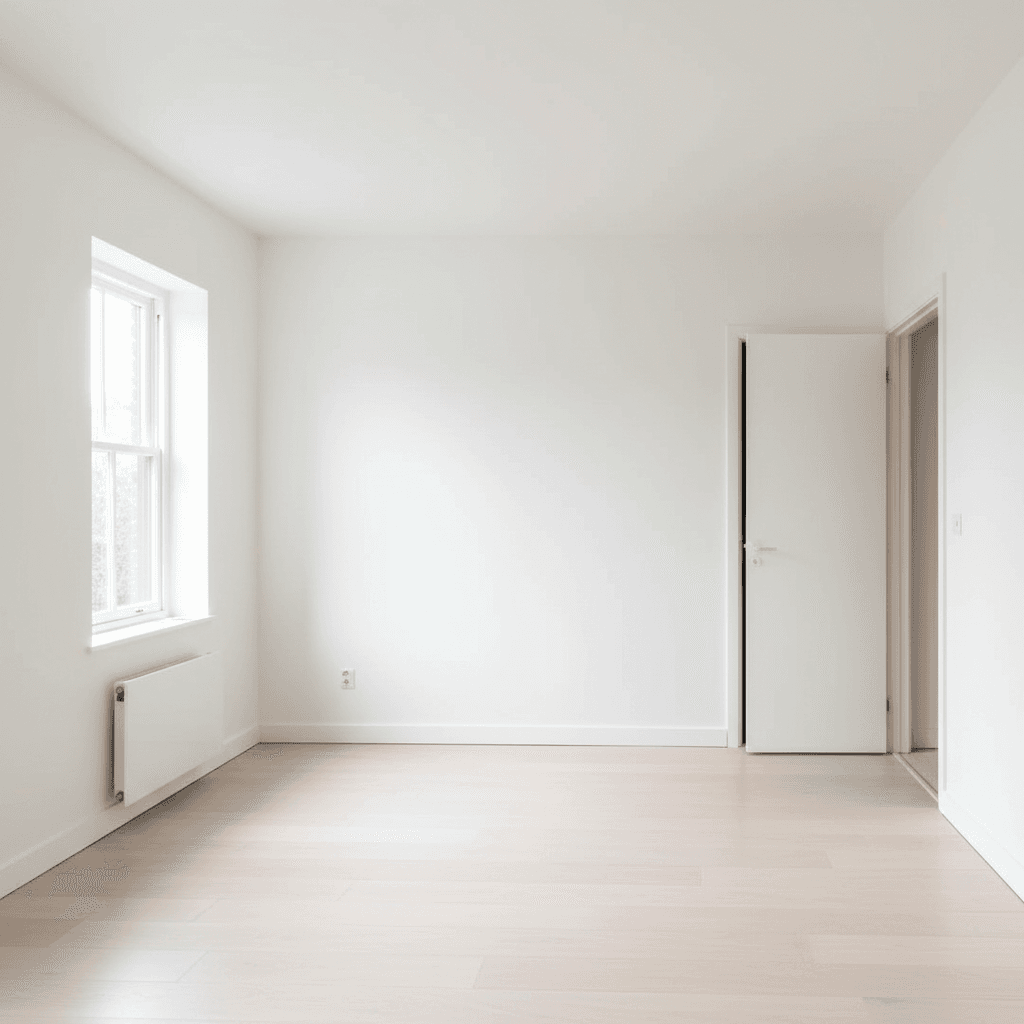 Professional interior painting with clean finish