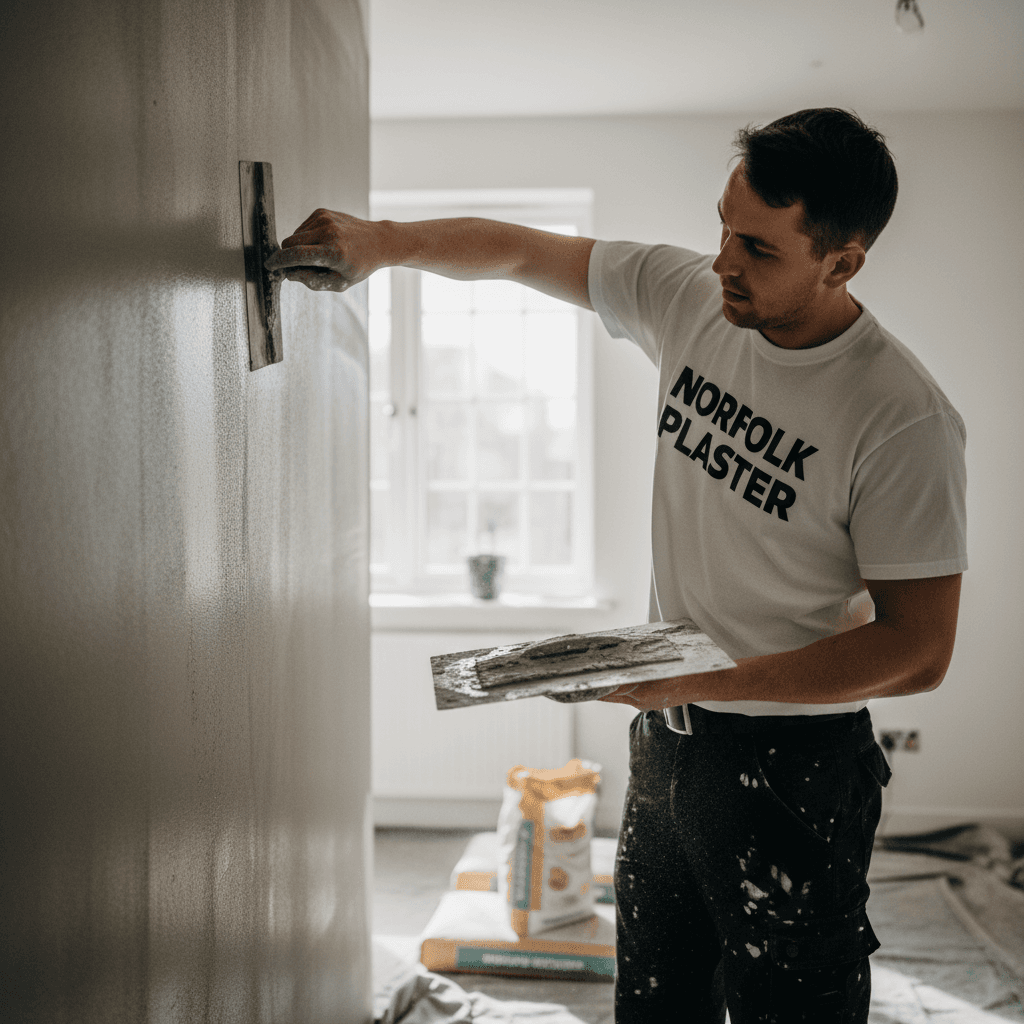 Interior plastering application